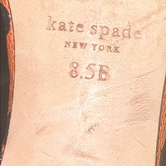 Kate Spade Brown and Black Polka Dot Loafers - Picture 5 of 6